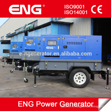 Мобильный прицеп-генератор ENG 72кВА, переносной генераторный агрегат 58кВт